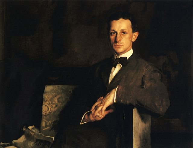 Dr. Harvey Cushing, 1908; oil on canvas, Edmund C. Tarbell