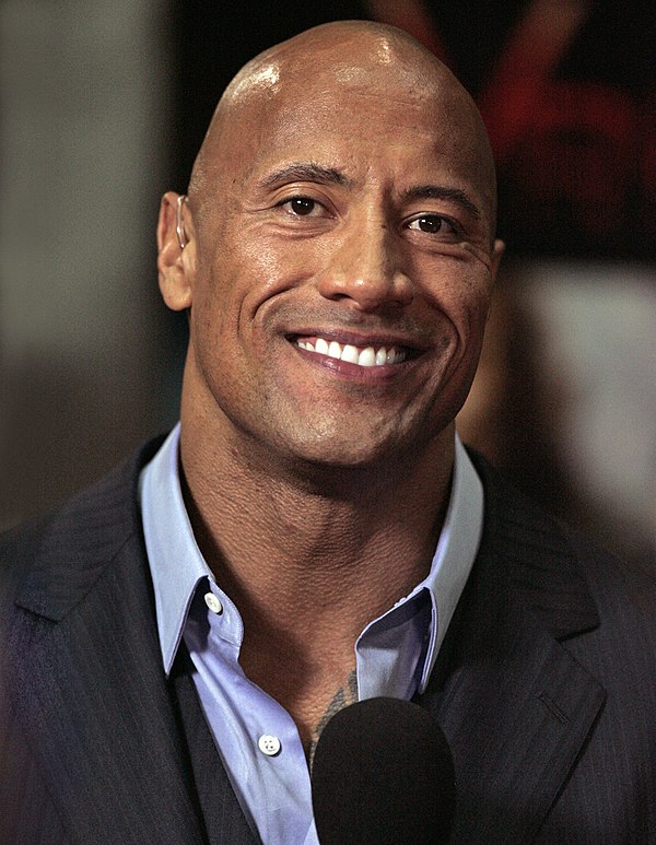 Dwayne Johnson, who plays himself and is also an executive producer