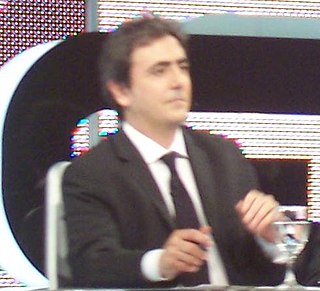 <span class="mw-page-title-main">Eduardo de la Puente</span> Argentine journalist and television presenter