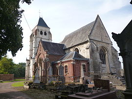 De kerk in Vendeuil-Caply