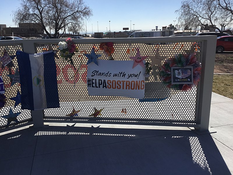File:El Paso Shooting Makeshift Memorial 02.jpg