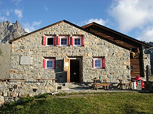 Es-cha-Hütte / Chamanna d’Es-cha