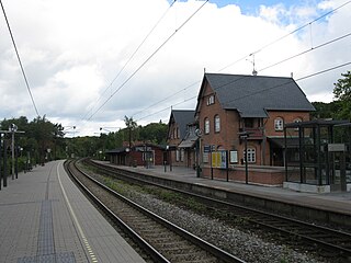 <span class="mw-page-title-main">Espergærde railway station</span> Railway station in North Zealand, Denmark