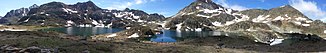 Mountain panorama in the headwaters