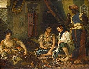 Жене из Алжира, 1834, Лувр