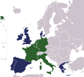 Map of EC expansions upto ToM for en:History of the European Union