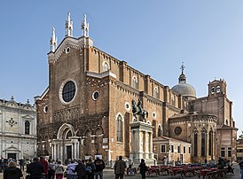 Exterior of Santi Giovanni e Paolo (Venice) from Campo San Zanipolo.jpg