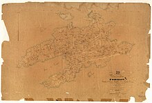 1842 (Cadastre napoléonien, Tableau d'assemblage)