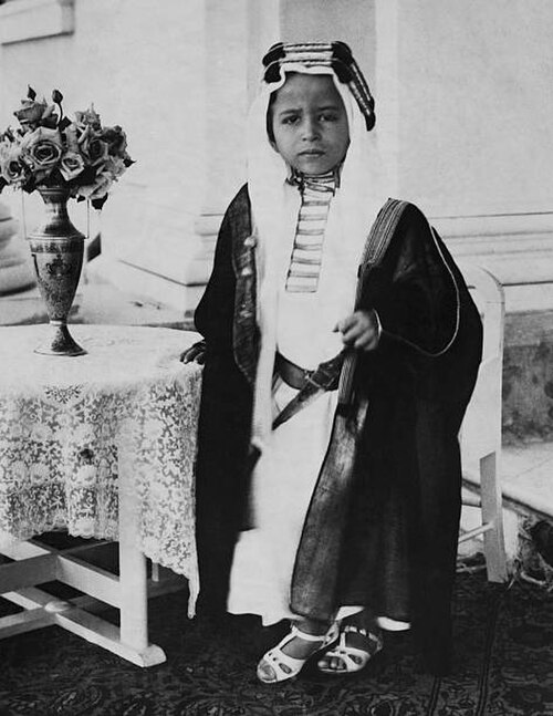 King Faisal II at the age of 5