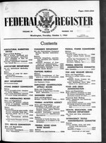 Miniatuur voor Bestand:Federal Register 1964-10-01- Vol 29 Iss 192 (IA sim federal-register-find 1964-10-01 29 192).pdf