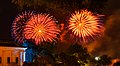 Fireworks Festival over Barakka Gardens in Valletta