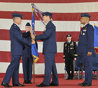 Lt Gen Stanley E. Clarke III assumes command of First Air Force from Maj Gen Garry C. Dean on 31 August 2011.