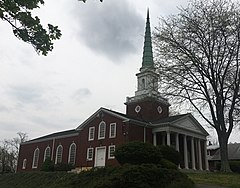 Gereja pertama Kristus, Ilmuwan, Mt. Lebanon, Pennsylvania 4-28-2021.jpg