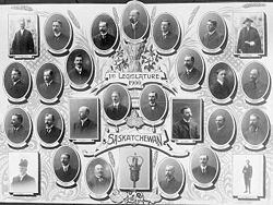 First Legislature, 1906, Saskatchewan First Legislature, 1906, Saskatchewan.jpg