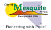 Flag of Mesquite, Nevada