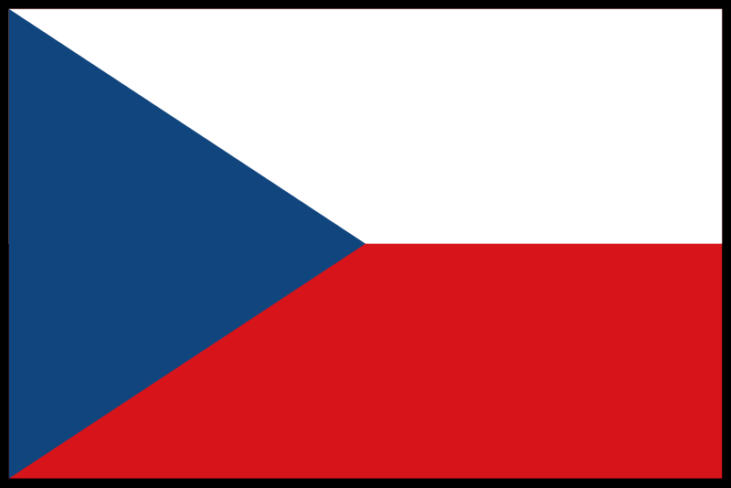 Download File:Flag of the Czech Republic (bordered).svg - Wikipedia