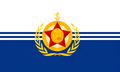 Flag of the Korean People's Army Naval Forces (variant)