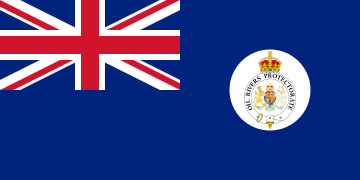 Bandera del Protectorado del Delta Nigerino (1884-1893)