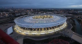 Photographie du stage olympique de Londres.