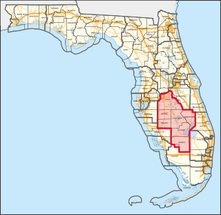 <span class="mw-page-title-main">Florida's 18th congressional district</span> U.S. House district for Florida