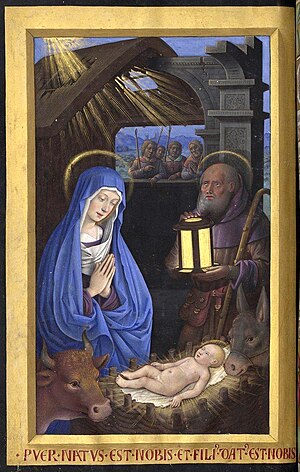 Du 16 au 24 décembre Neuvaine à l'Enfant Jésus pour préparer Noël  300px-Fol._51v_-_Nativit%C3%A9