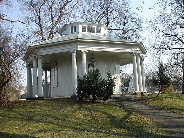 The pavilion in Frogner Park was a wedding gift given to Henriette Wegner