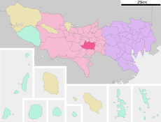 Fuchu in Tokyo Prefecture Ja.svg