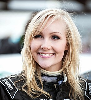 Emma Kimiläinen Finnish racing driver