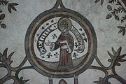 English: Fresco in Gökhems church