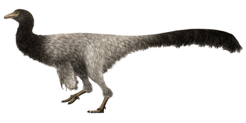 Life restoration of Garudimimus