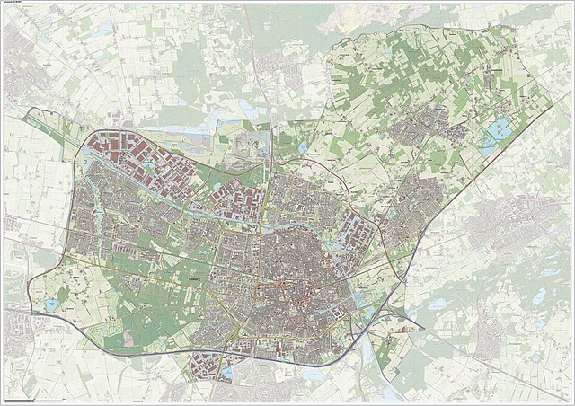 Topografisk Kommunekort