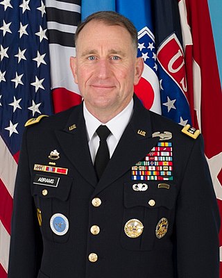 <span class="mw-page-title-main">Robert B. Abrams</span> US Army general