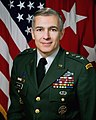 Clark official portrait as a lieutenant general, 1996.