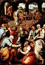 El profeta Eliseo. Giorgio Vasari, 1566. Galleria degli Uffizi, Florencia