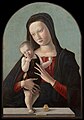 Giovanni Belli>ni, Madonna Johnson, 1460-1464, tempera su tavola, 64x44 cm, Filadelfia, Philadelphia Museum of Art