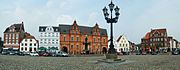 Marktplatz mit Platzrandbebauung