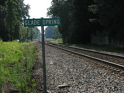 Skyline of Glade Spring