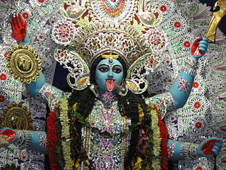 <span class="mw-page-title-main">Kali Puja</span> Hindu festival dedicated to the goddess Kali
