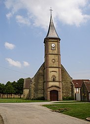 Die Kirche Saint-Lambert in Gournay-le-Guérin