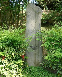 Grabstätte  Karl Heinz Stroux auf dem Düsseldorfer Nordfriedhof