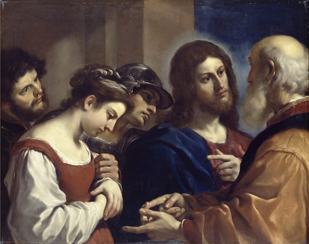 Jesus and the woman taken in adultery