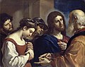 Jesus, Giovanni Francesco Barbieri, -Guercino, 1621 (Dulwich Picture Gallery).