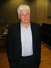 Gunter Blobel, awarded the 1999 Nobel Prize in Physiology for his discovery that proteins contain intrinsic signal sequences. Gunter Blobel 2008 3.JPG