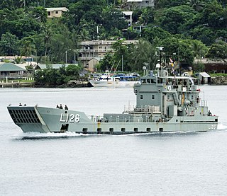 <i>Balikpapan</i>-class landing craft heavy In service with the Australian Defence Force and the Papua New Guinea Defence Force