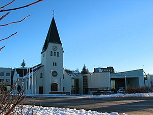 Гапнарф'ярдаркірк'я - головна церква м. Гапнарфіордюр