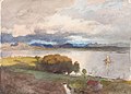 Hans Gude - View of The Molde Fjord - NG.K&H.B.03112 - National Museum of Art, Architecture and Design.jpg