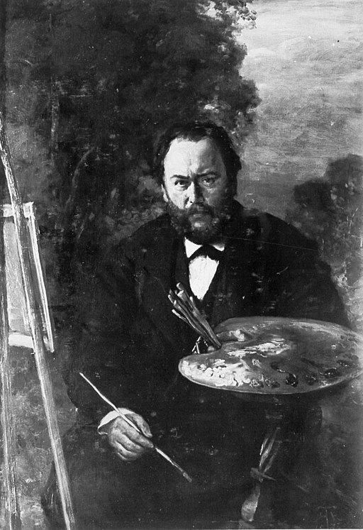 Hans Thoma - Bildnis des Malers Carl Peter Burnitz