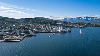 Harstad Municipality in Troms og Finnmark, Norway