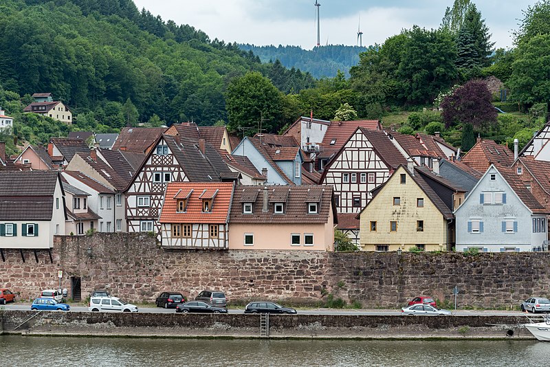 File:Hirschhorn (Neckar), An der Stadtmauer 5, 7 20170602 001.jpg