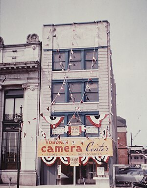 Unique Photo was known as the Hoboken Camera Store in Hoboken, New Jersey in the 1950s. Hoboken Camera Center.jpg